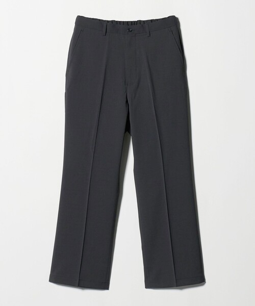 セール】ポリエステル カルゼ ワイド ストレート ユーティリティパンツ