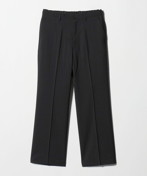 セール】ポリエステル カルゼ ワイド ストレート ユーティリティパンツ