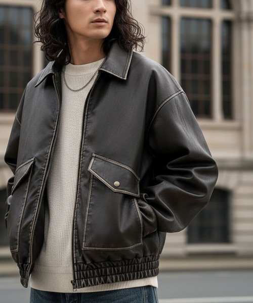 セール】【Classical Origin】「Sランク。」ヴィンテージ レザー 中綿