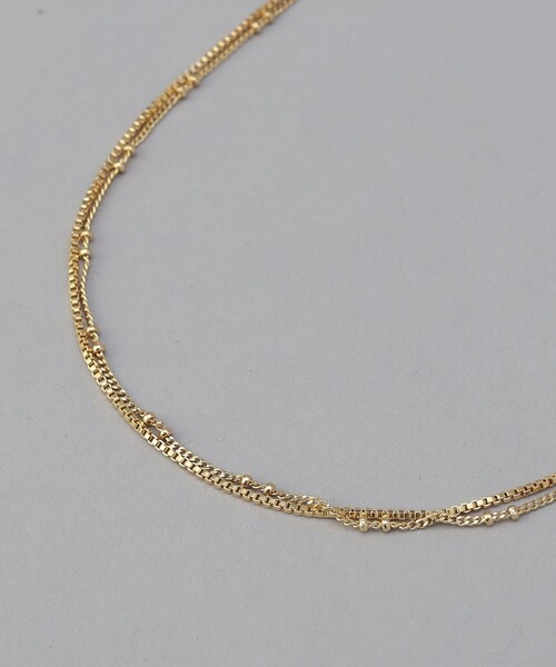 coen(コーエン)の「チェーンMIXマルチwayロングネックレス(ネックレス・レディース・シルバー/ゴールド・FREE)」の4枚目の写真