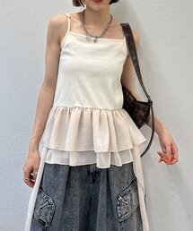 w closet | 【25AW】イレヘムキャミ(キャミソール)
