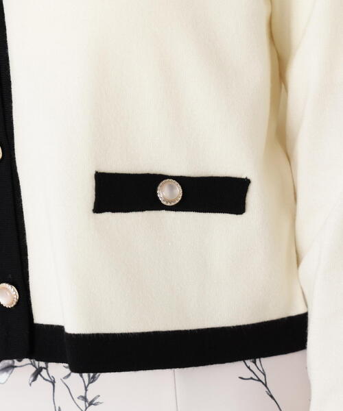 PROPORTION BODY DRESSING（プロポーションボディドレッシング）の「＜ハンドウォッシャブル＞ニュアンス釦ニットアンサンブル / 1215270906（アンサンブル・レディース・ホワイト系その他/ピンク/ブラック・SMALL/MEDIUM）」の14枚目の写真
