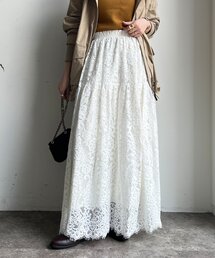 DouDou | スカラレースフレアスカート(スカート)