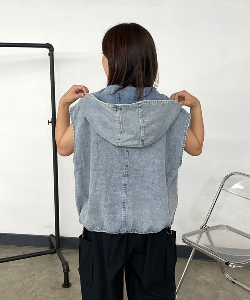 archivio ✴︎ フードベスト　36サイズ　美品 archivio ✴︎ フードベスト36サイズ美品