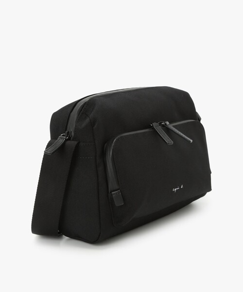 agnes b.（アニエスベー）の「ナイロン ショルダーバッグ MH02B-06（ショルダーバッグ・メンズ・ブラック・FREE）」の3枚目の写真