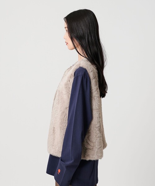 ユナイテッドアローズ　ファーベスト　UNITED ARROWS  新品同様 フェイクファー ベスト（ベスト）｜BEAUTY&YOUTH UNITED ARROWS