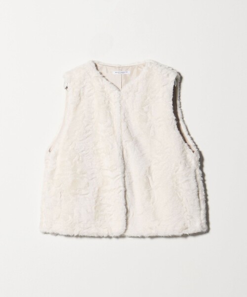ユナイテッドアローズ　ファーベスト　UNITED ARROWS  新品同様 フェイクファー ベスト（ベスト）｜BEAUTY&YOUTH UNITED ARROWS