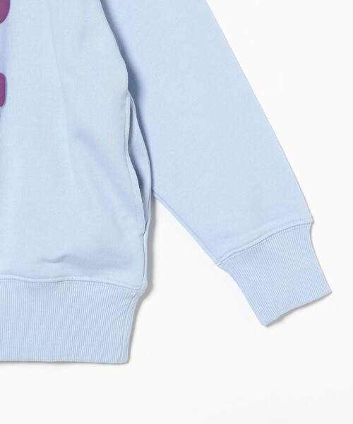 ARCH & LINE（アーチアンドライン）の「ARCH&LINE / オーガニック PEACE スウェット 2025FW（100～145cm）（スウェット・キッズ・サックスブルー/チャコールグレー・M(115-125)/L(125-135)/XL(135-145)/S(100-110)）」の9枚目の写真