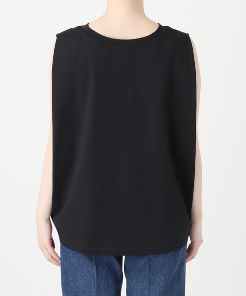 B.C STOCK(ベーセーストック)の「《追加3》ウォッシャブル / ノースリボックスTEE(Tシャツ/カットソー・レディース・ブラック/ウッド/ホワイト/ブルー・FREE)」の16枚目の写真