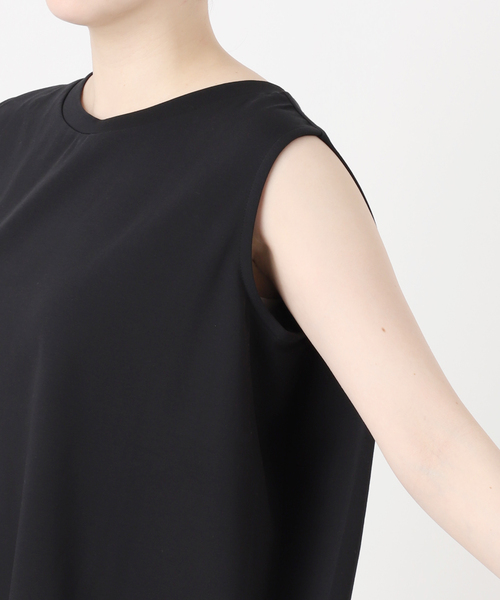 B.C STOCK(ベーセーストック)の「《追加3》ウォッシャブル / ノースリボックスTEE(Tシャツ/カットソー・レディース・ブラック/ウッド/ホワイト/ブルー・FREE)」の14枚目の写真