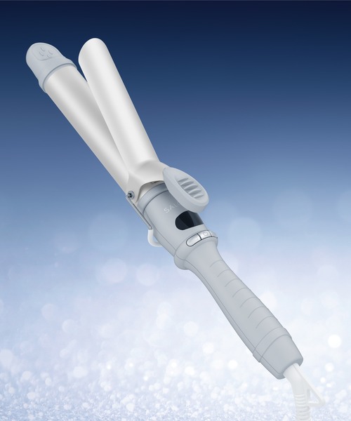 【限定セール】SALONIA セール】SALONIA サロニア セラミックカールヘアアイロン 32mm