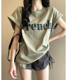 FrenchプリントTシャツ