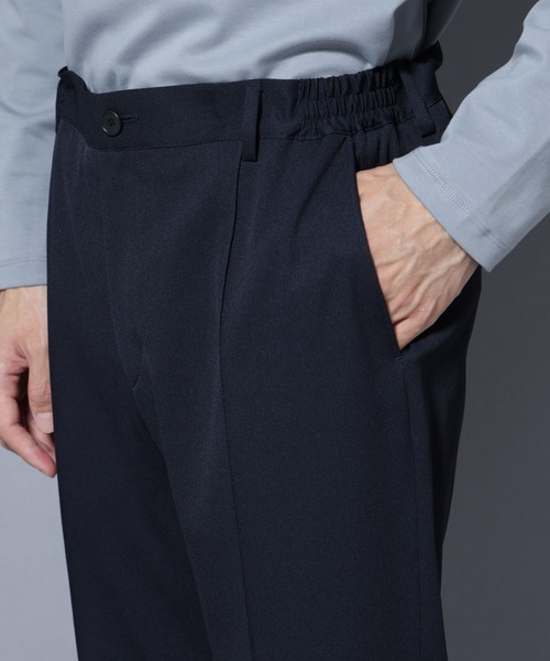 NANO universe（ナノユニバース）の「「N TROUSERS BASIC」 シャドーストライプパンツ(セットアップ可)（スラックス・メンズ・ブラウン/ダークネイビー・L/M/S）」の20枚目の写真
