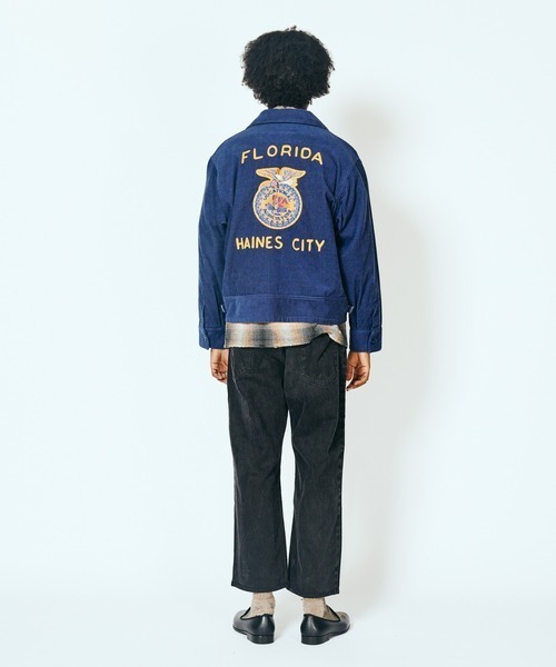 THRIFTY LOOK(スリフティールック)の「THRIFTY LOOK スリフティルック / FLORIDA FFA JACKET(ブルゾン・メンズ・ダークネイビー/ネイビー・LARGE/MEDIUM/SMALL)」の1枚目の写真