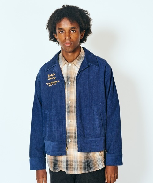 THRIFTY LOOK(スリフティールック)の「THRIFTY LOOK スリフティルック / FLORIDA FFA JACKET(ブルゾン・メンズ・ダークネイビー/ネイビー・LARGE/MEDIUM/SMALL)」の7枚目の写真