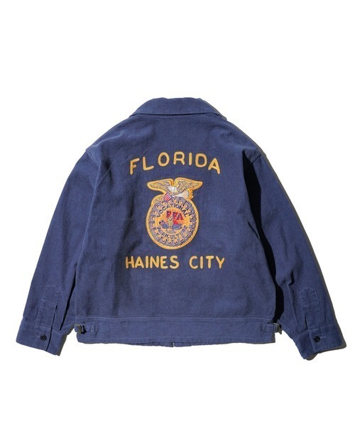 THRIFTY LOOK(スリフティールック)の「THRIFTY LOOK スリフティルック / FLORIDA FFA JACKET(ブルゾン・メンズ・ダークネイビー/ネイビー・LARGE/MEDIUM/SMALL)」の11枚目の写真