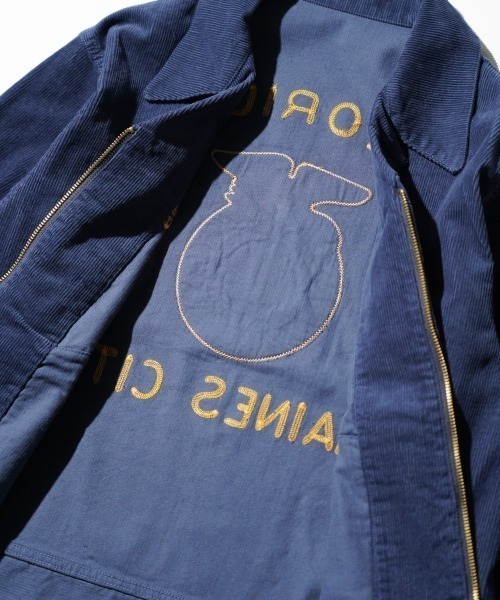 THRIFTY LOOK(スリフティールック)の「THRIFTY LOOK スリフティルック / FLORIDA FFA JACKET(ブルゾン・メンズ・ダークネイビー/ネイビー・LARGE/MEDIUM/SMALL)」の17枚目の写真