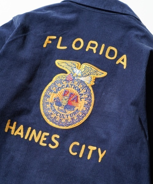 THRIFTY LOOK(スリフティールック)の「THRIFTY LOOK スリフティルック / FLORIDA FFA JACKET(ブルゾン・メンズ・ダークネイビー/ネイビー・LARGE/MEDIUM/SMALL)」の18枚目の写真