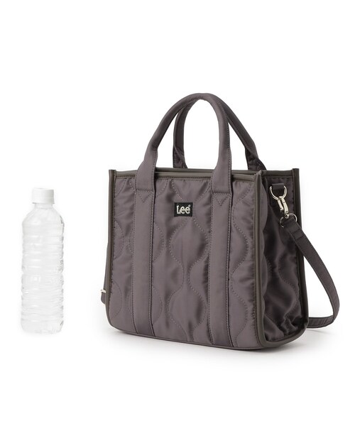 Lee(リー)の「【Lee別注】撥水キルトパイピング2WAYトート(トートバッグ・レディース・ブラック/ダークグレー/ベージュ系その他7・00)」の12枚目の写真