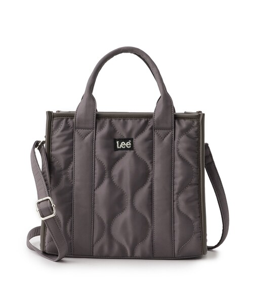 Lee(リー)の「【Lee別注】撥水キルトパイピング2WAYトート(トートバッグ・レディース・ブラック/ダークグレー/ベージュ系その他7・00)」の15枚目の写真