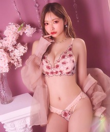 ブラ&ショーツ（ピンク/桃色系・Tバック/ソング）ファッション通販