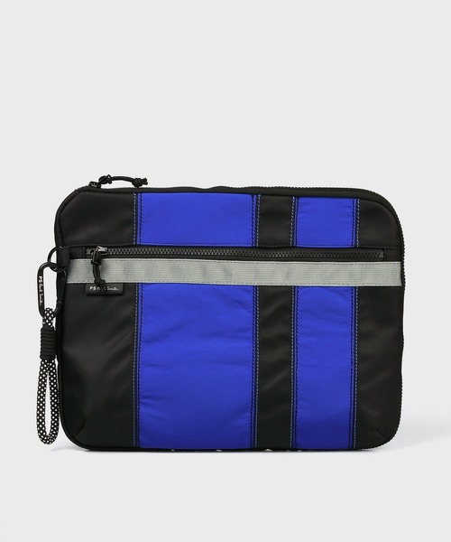 Paul Smith（ポールスミス）の「PSモバイルポーチ ドキュメントケース【453004 B172C】（クラッチバッグ・メンズ・グリーン/ブラウン/ブラック・FREE）」の2枚目の写真