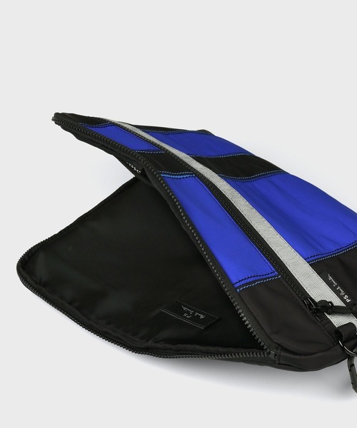 Paul Smith（ポールスミス）の「PSモバイルポーチ ドキュメントケース【453004 B172C】（クラッチバッグ・メンズ・グリーン/ブラウン/ブラック・FREE）」の5枚目の写真