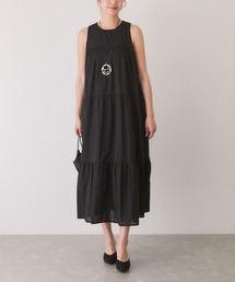 ティアード ワンピース ノースリーブ」に該当するファッション通販