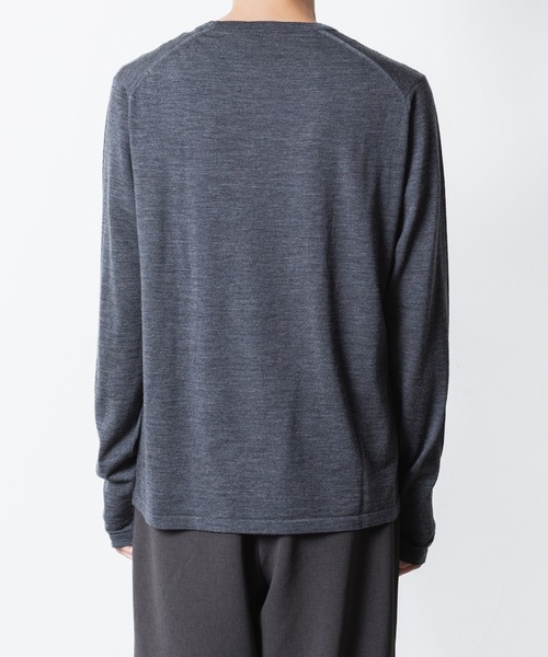 ATTACHMENT(アタッチメント)の「× JOHN SMEDLEY MERINO EXTRAFINE WELTED CREW NECK L/S(ニット/セーター・メンズ・ブラック/キャメル/ダークグレー/ネイビー・1/2/3/4)」の17枚目の写真