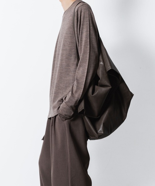 ATTACHMENT(アタッチメント)の「× JOHN SMEDLEY MERINO EXTRAFINE WELTED CREW NECK L/S(ニット/セーター・メンズ・ブラック/キャメル/ダークグレー/ネイビー・1/2/3/4)」の21枚目の写真