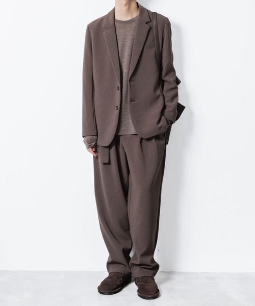 ATTACHMENT(アタッチメント)の「× JOHN SMEDLEY MERINO EXTRAFINE WELTED CREW NECK L/S(ニット/セーター・メンズ・ブラック/キャメル/ダークグレー/ネイビー・1/2/3/4)」の22枚目の写真