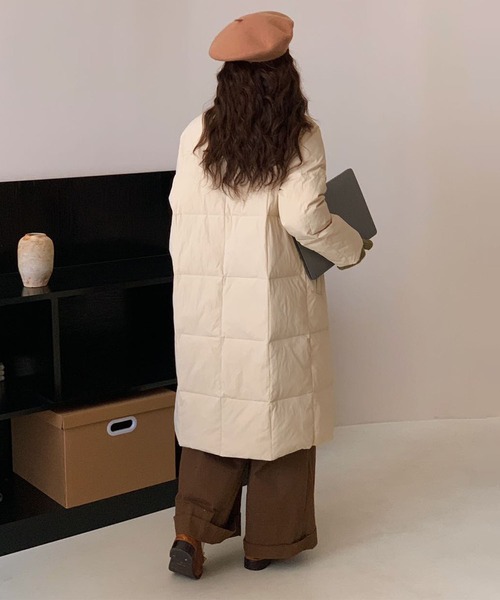 アイモハ（aimoha）/トグルボタンロングダウンコート トグルボタンロングダウンコート（ダウンジャケット/コート）｜aimoha