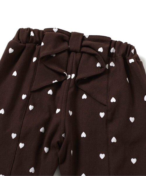 apres les cours(アプレレクール)の「【ジュニア対応】バックリボンカットソーパンツ(その他パンツ・キッズ・ブラウン/ブルー・100/110/120/130/140/80/90)」の12枚目の写真