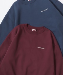 90s00s　NIKE GOLF　スウェット　裏起毛　ワインレッド　L　ロゴ刺繡 90's NIKE ナイキ 刺繍ロゴ 銀タグ ワインレッド スウェット