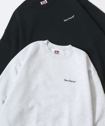 BEN DAVIS（ベンデイビス）の「BEN DAVIS/ベンデイビス HEAVY SWEAT CREW/オーバーサイズ 裏起毛 ロゴ ワンポイント刺繍 クルーネック スウェット トレーナー/レディース メンズ（スウェット・メンズ）」