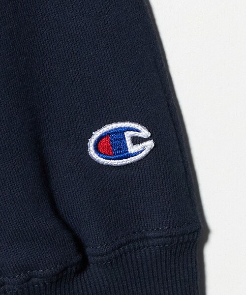 Champion（チャンピオン）の「＜Champion＞クルーネックスウェットシャツ / トレーナー / キッズ  140cm-160cm（スウェット・キッズ・パープル/ネイビー/ダークグリーン・150cm/160cm/140cm）」の13枚目の写真