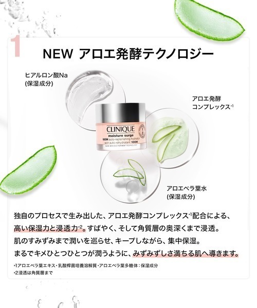 CLINIQUE（クリニーク）の「【販売終了】モイスチャー サージ 100H 30 セット 26【2025】（スキンケアキット/ギフトセット・レディース・その他・FREE）」の7枚目の写真