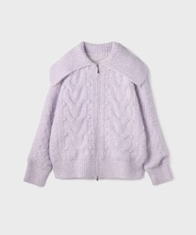 GRACE CONTINENTAL（グレースコンチネンタル）の「ヘアリーニットコクーンジャケット（その他アウター）」