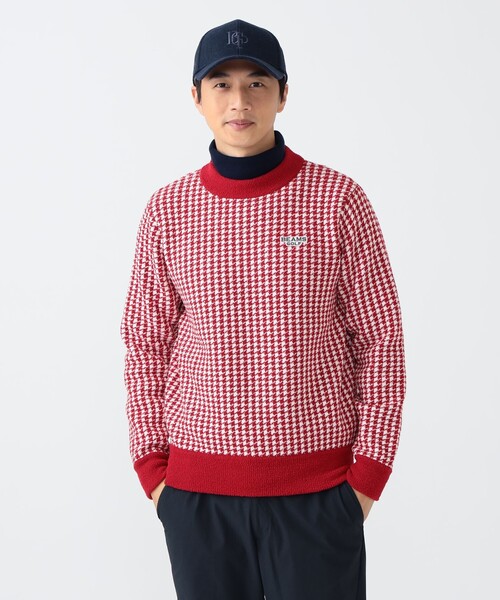 BEAMS GOLF（ビームスゴルフ）の「PURPLE LABEL / 千鳥ジャカード