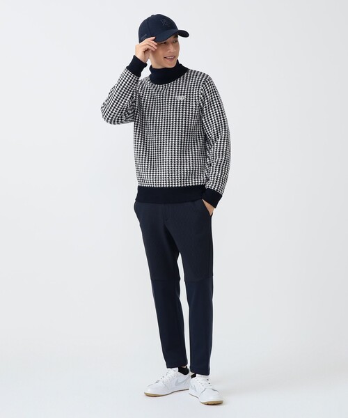 ビームスゴルフ 2024年 ニットジャケット ネイビー ホワイト メンズ L ビームスゴルフ 2024年 ニットジャケット ネイビー ホワイト メンズ L