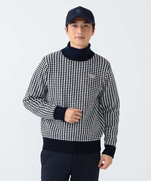 BEAMS GOLF（ビームスゴルフ）の「PURPLE LABEL / 千鳥ジャカード