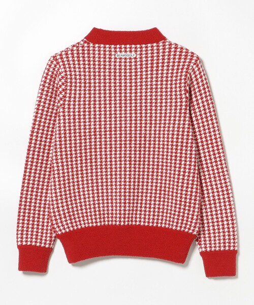 PURPLE LABEL / 千鳥ジャカード ニット プルオーバー（ニット/セーター