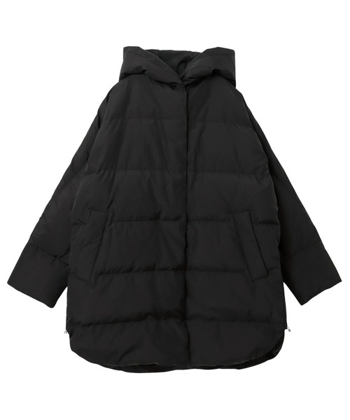 セール】ドルマンサイドジップダウンジャケット（ダウンジャケット