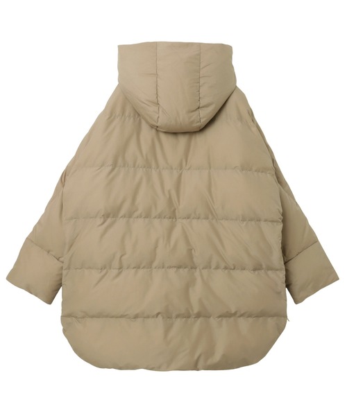 セール】ドルマンサイドジップダウンジャケット（ダウンジャケット