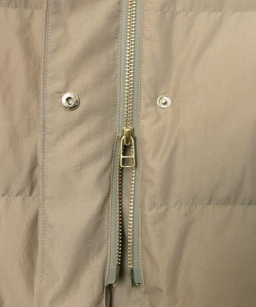 セール】ドルマンサイドジップダウンジャケット（ダウンジャケット