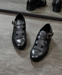 PADRONE パドローネ / BL GURRKHA SHOES レザーグルカシューズ 牛革 日本製 / PU8394-2010