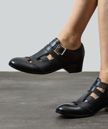 PADRONE（パドローネ）の「PADRONE パドローネ / BL GURRKHA SHOES レザーグルカシューズ 牛革 日本製 / PU8394-2010（ドレスシューズ・メンズ）」