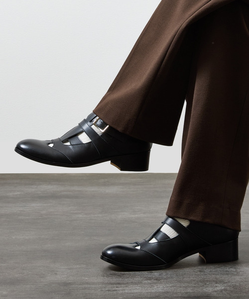 シューズ ドレスシューズ PADRONE パドローネ / WATER PROOF LEATHER DERBY PLAIN TOE SHOES 「JAC pedala 外羽根 プレーントゥ 革靴 PADRONE パドローネ ⁄ BL DERBY