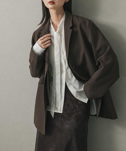 セール】ボウタイブラウス（シャツ/ブラウス）｜SENSE OF PLACE by