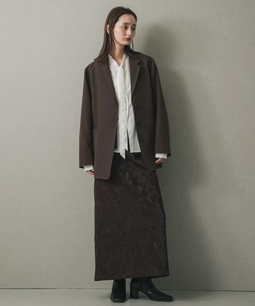 SENSE OF PLACE by URBAN RESEARCH（センスオブプレイスバイアーバンリサーチ）の「ボウタイブラウス（シャツ/ブラウス・レディース・ベージュ/ブラック系その他/オフホワイト・ONE）」の5枚目の写真